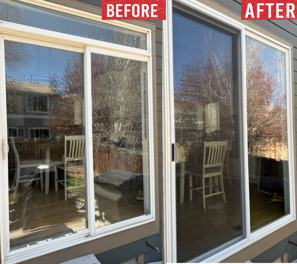 Beautiful home exterior with garden and trees